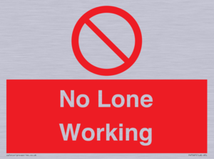 No Lone Working